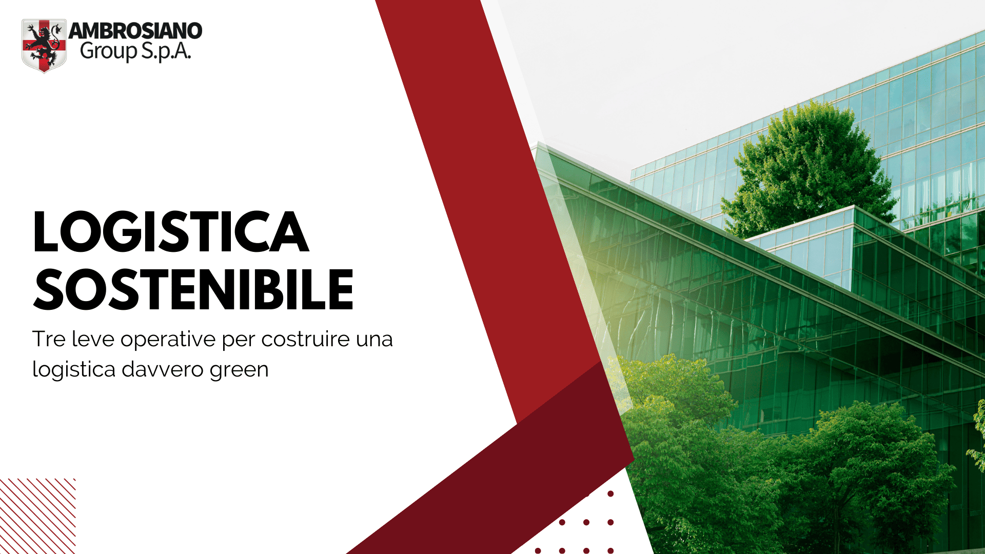 logistica sostenibile 2025-ambrosianogroup
