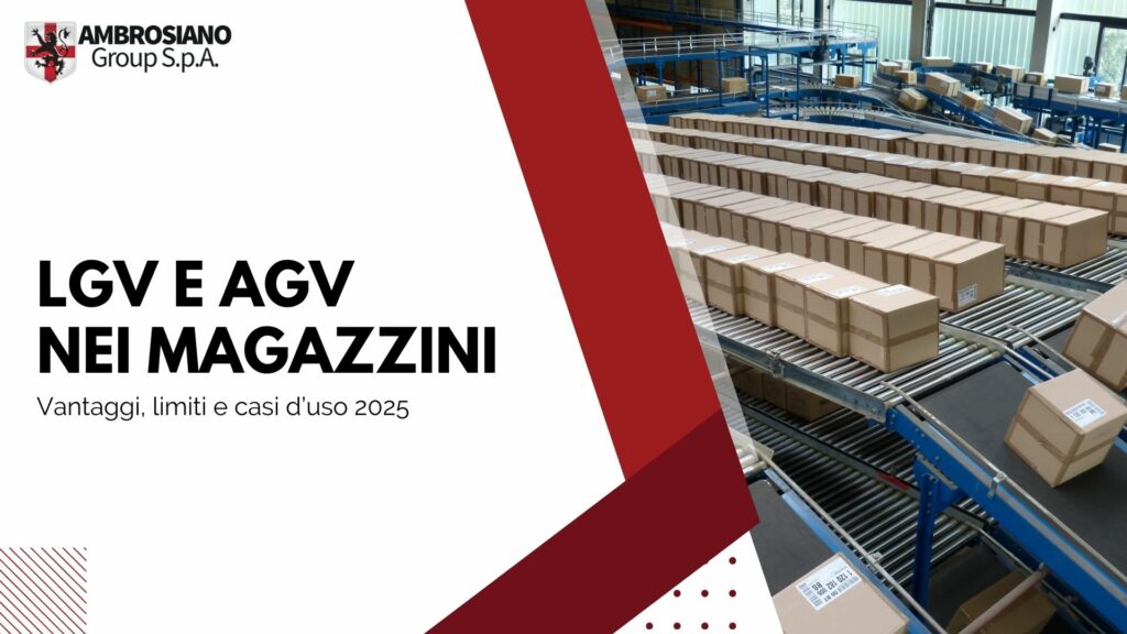 automazione magazzino LGV AGV